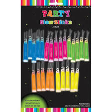 Glow Sticks w/ Lanyards 25pk