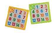 Number Puzzle Party Favours Pack of 2