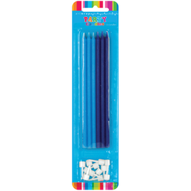 Blue Candles 12 Pack