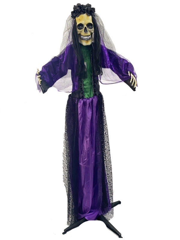 Animated Standing Bride Halloween Prop