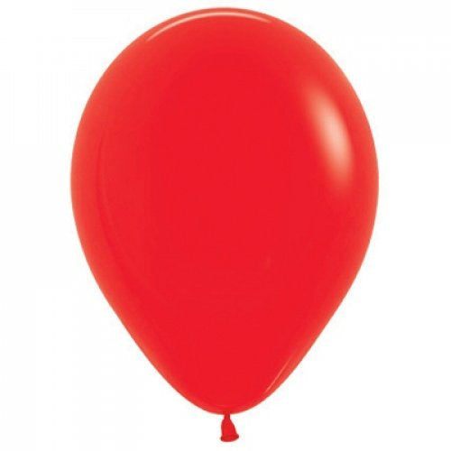 Fashion Red 30cm Latex Balloons Pack of 100