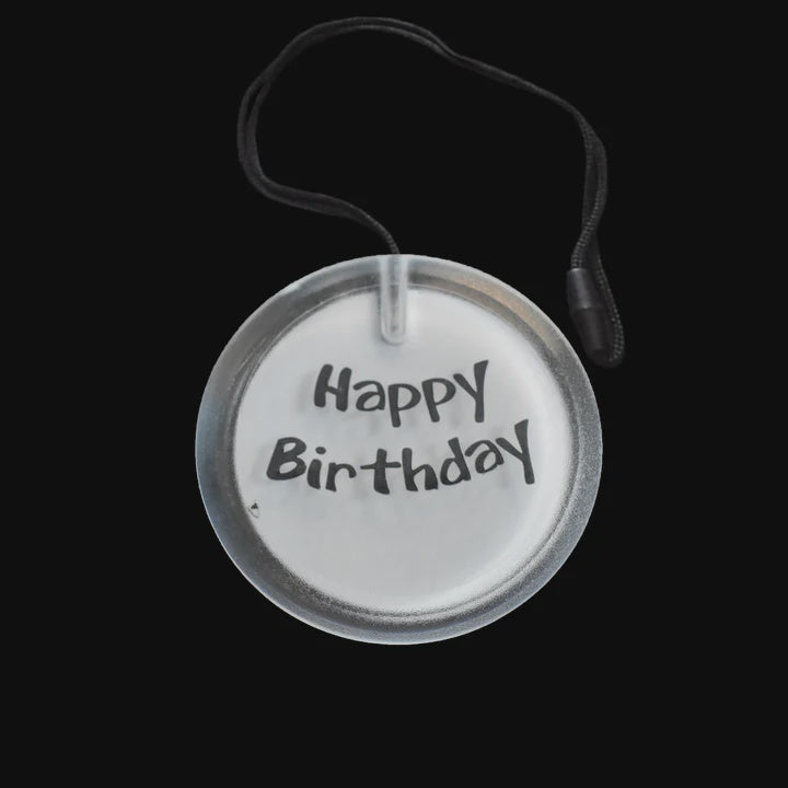 Flashing Happy Birthday Necklace