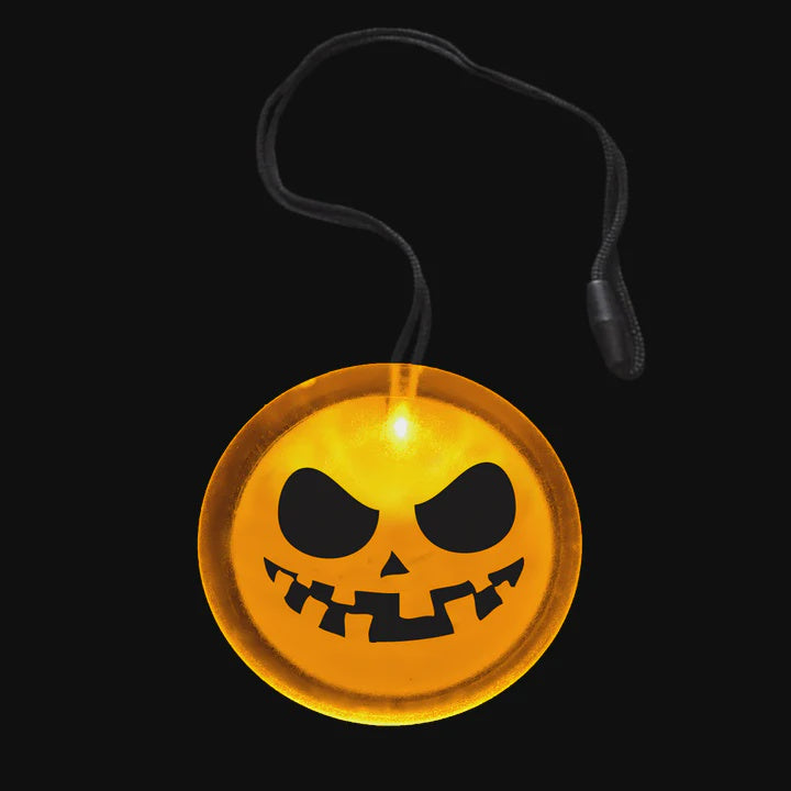 Flashing Scary Face Necklace