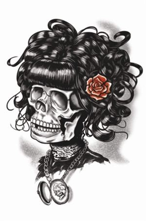 Doris the Dead Temporary Tattoo