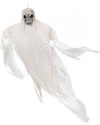 White Roped Hanging Writhing Zombie Prop