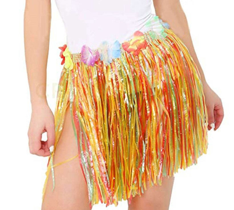 40cm Multi Colour Hula Skirts