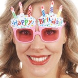 Happy Birthday Cup Cake Glasses
