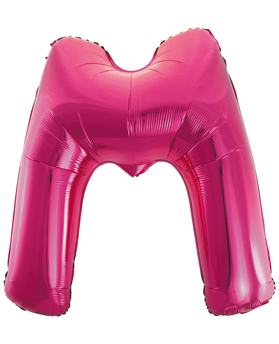 Hot Pink Letter M Megaloon