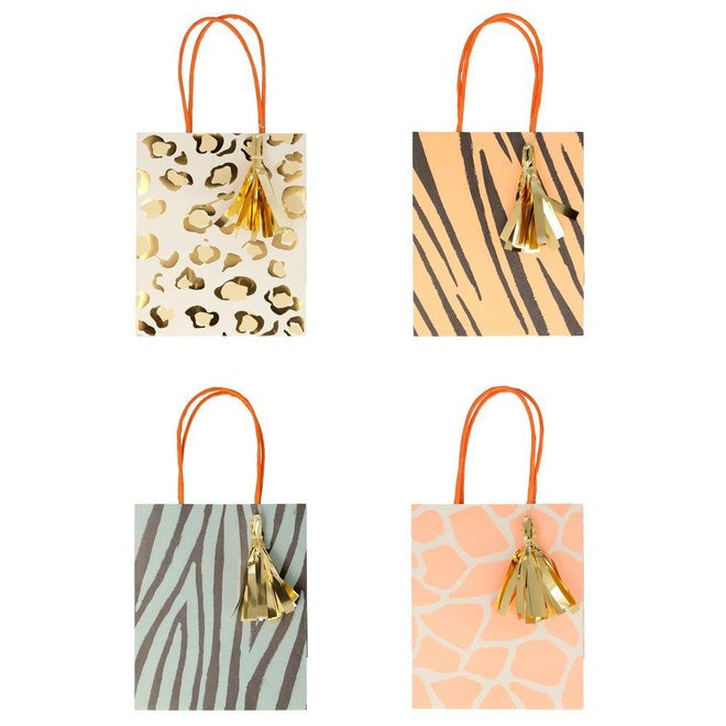 Meri Meri Safari Print Party Bags (Set of 8)