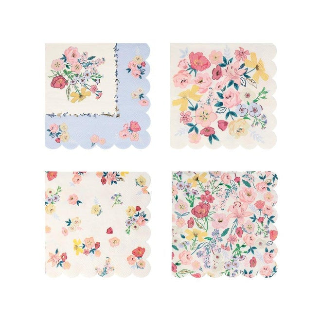 Meri Meri English Garden Large Napkins (Set pf 16)