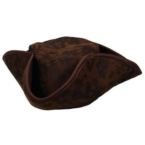 Caribbean Pirate Brown Hat