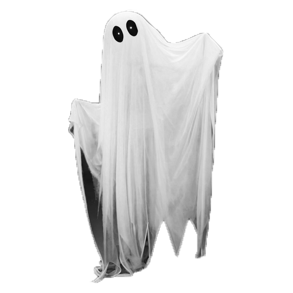 Animated Ghost Halloween Prop 1.5m