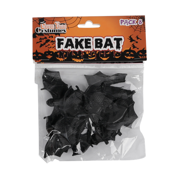 Black Bats Pack of 8