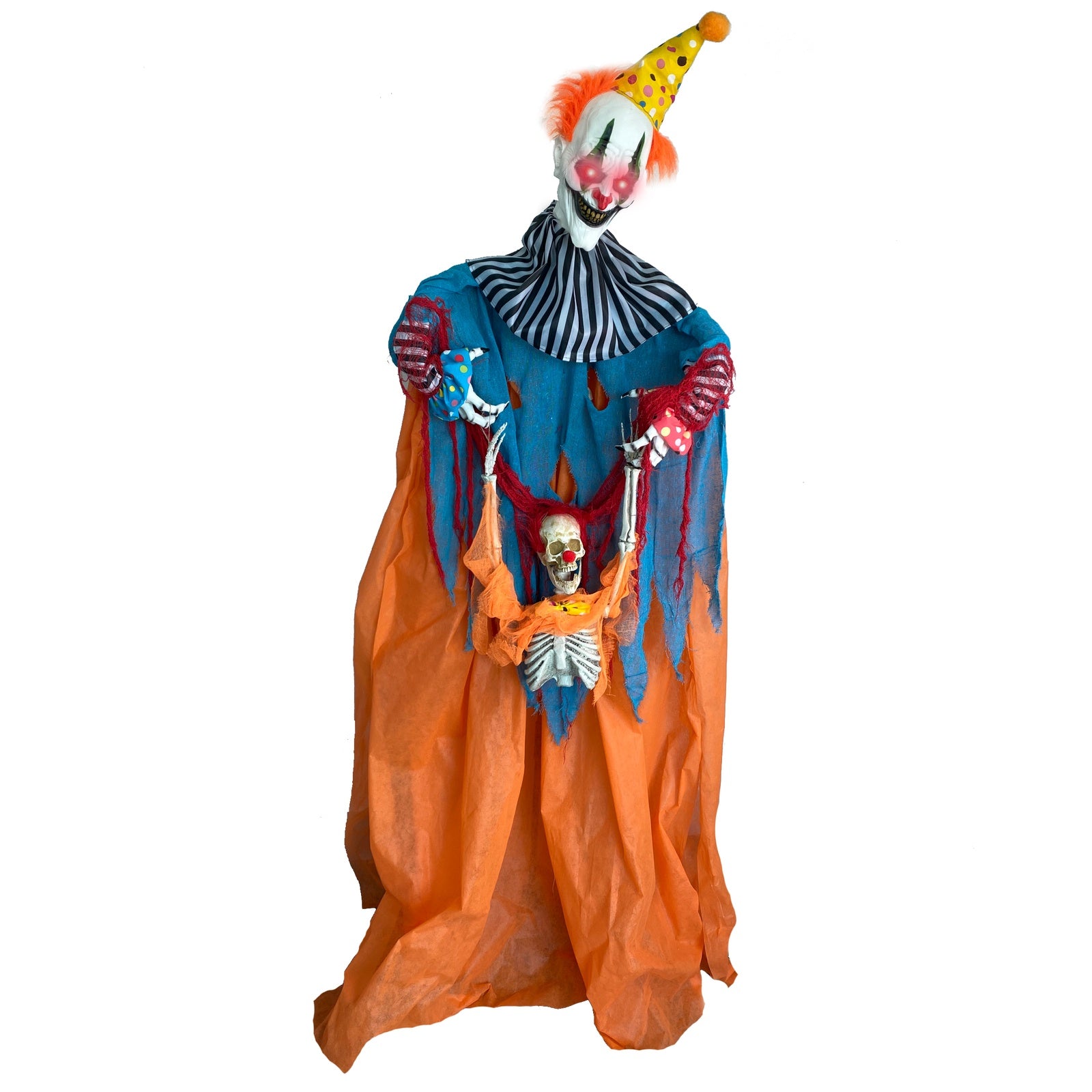 Circus Creep Lifesize Animated Halloween Prop - Light, Motion, Sound