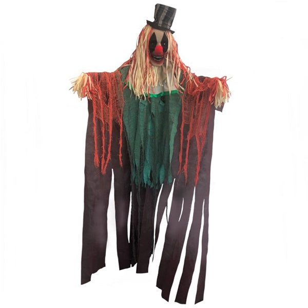 Scarecrow Joe Lifesize Animated Scarecrow Clown Prop