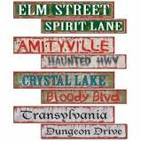 Halloween Street Signs