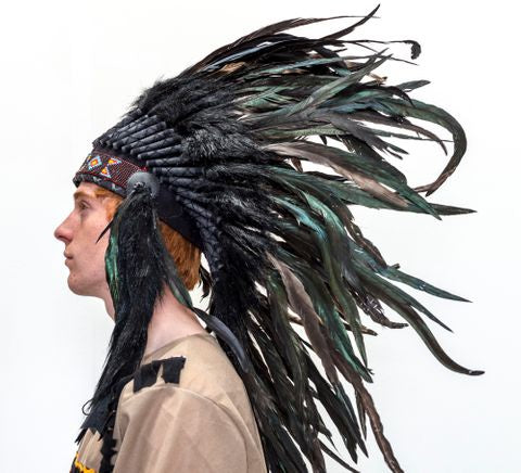 Indian  Cockfeather Headdress