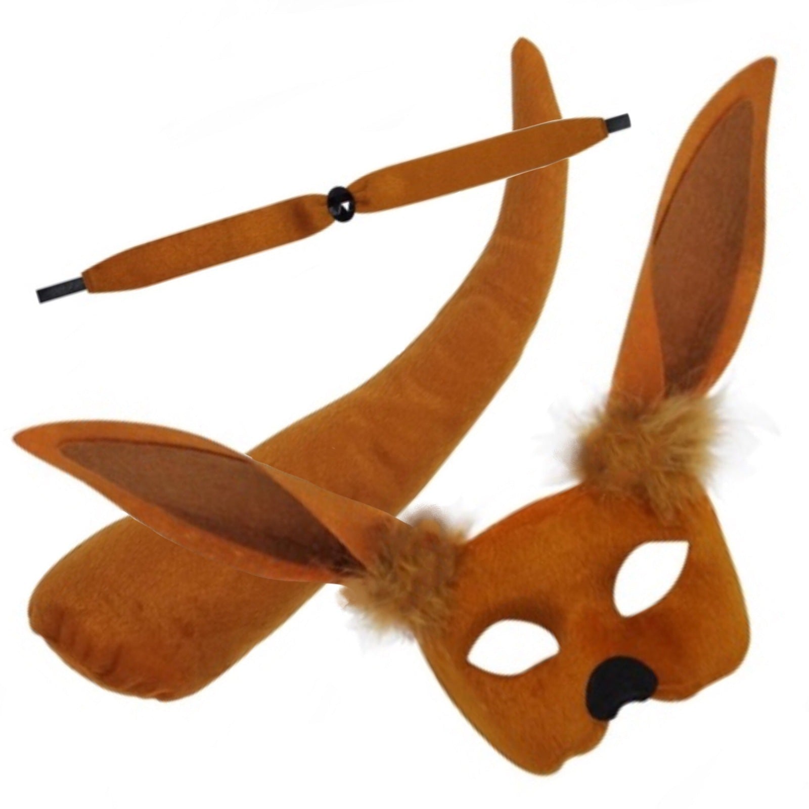 Deluxe Adult Kangaroo Mask and Tail Set