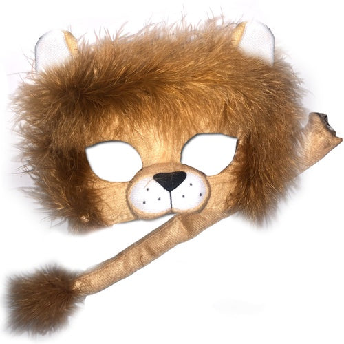 Deluxe Lion Mask and Tail Set