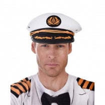 Navy Admiral Captain Nautical Party Hat