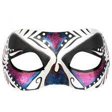 Juanita Pink and Blue Mask