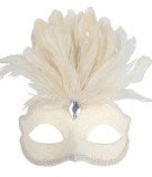 Daniella Cream Eye Mask with Feathers