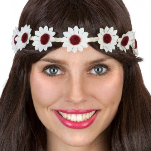 White Daisy Chain Headband