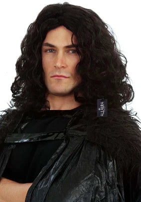 Northern King Jon Snow Black Wig - Game of Thrones