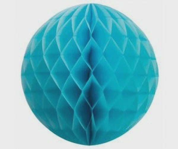 Pastel Blue Honeycomb Ball 35 cm