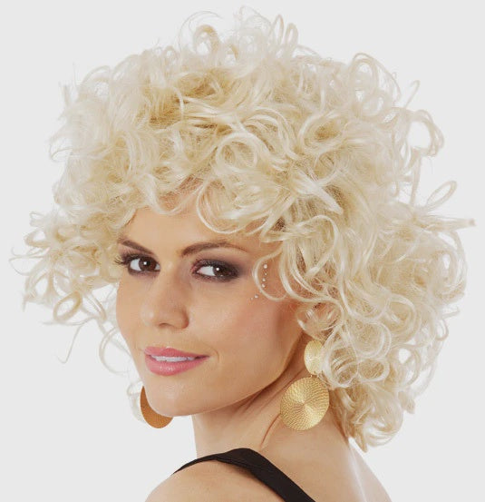 Rebel Sandy Blonde Curly Wig