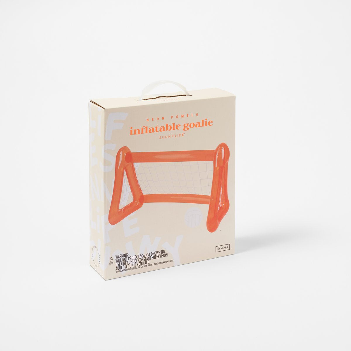 Sunnylife Inflatable Goalie - Neon Pomelo