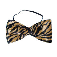 Tiger Print Bowtie