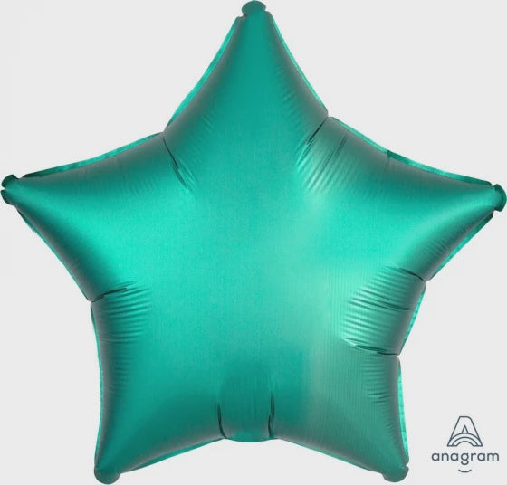 Satin Luxe Jade 19" Foil Star Balloon