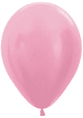 Satin Pink 30cm Latex Balloons Pack of 100
