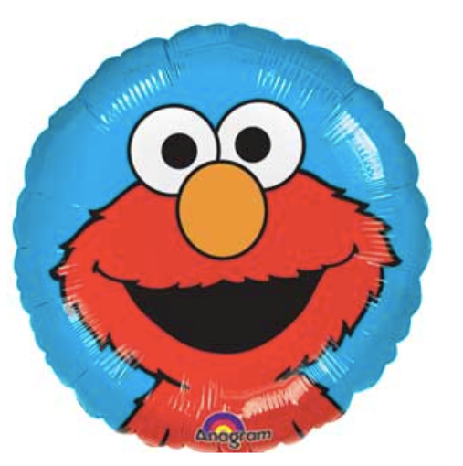 Elmo Portrait Foil Balloon