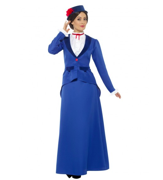 Victorian Nanny Costume Womens Large