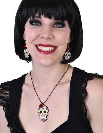 Day of the Dead Earrings and Necklaces