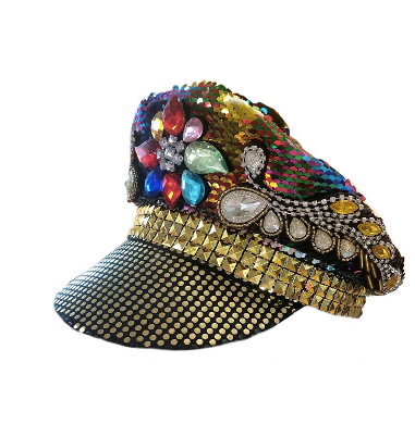 Burning Man Rainbown Festival Hat