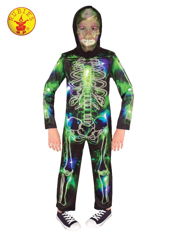 Spooky Glow In The Dark Skeleton Kids Costume