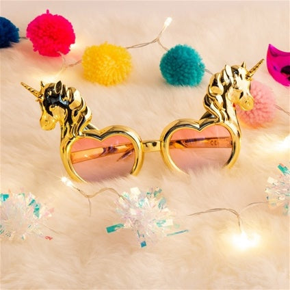 Sunnylife Gold Unicorn Sunglasses
