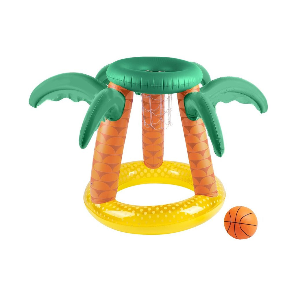 Sunnylife Tropical Island Inflatable Basketball Set