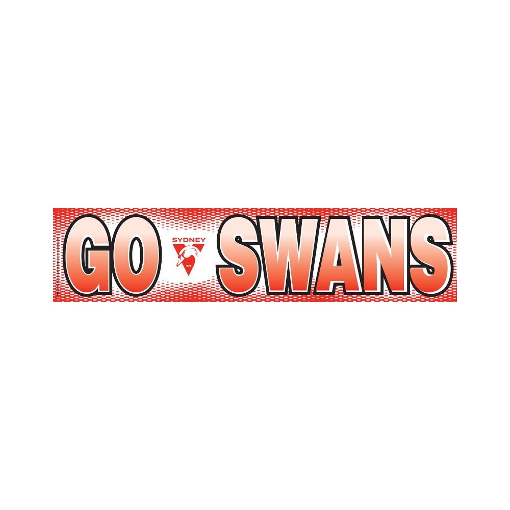 AFL Sydney Swans Go Banner