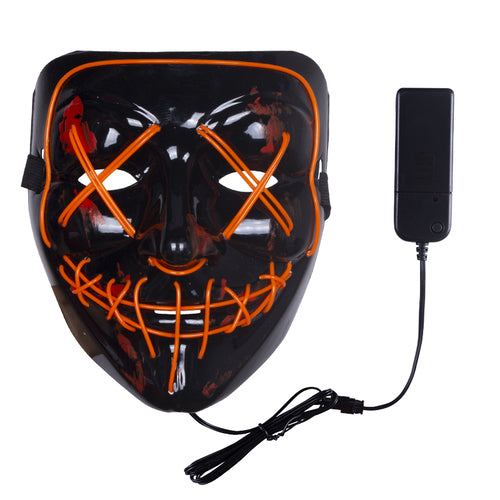 The Purge LED Orange Mask