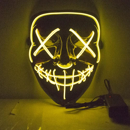 The Purge LED Yellow Mask