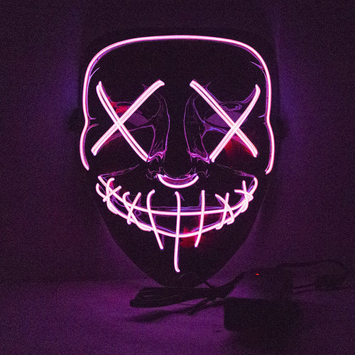 The Purge LED Pink Mask