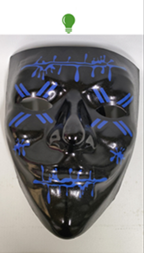 Light up Mask - Blue