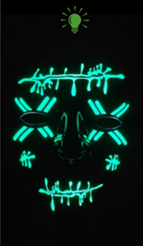 Light up Mask - Green