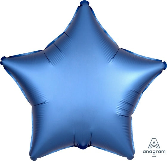 Star Azure Satin Luxe 18in Foil