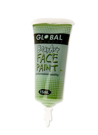 Global Bodyart Olive Green (Oxide) 15ml Tube Liquid Makeup