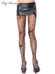 Black Widow Spider Net Pantyhose